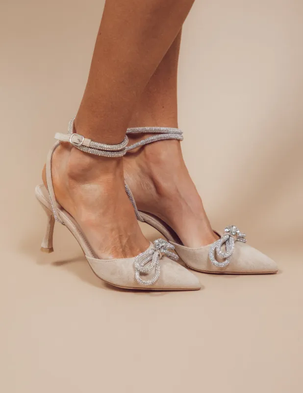 Bow Front Kitten Heel sold by Shop Stevie