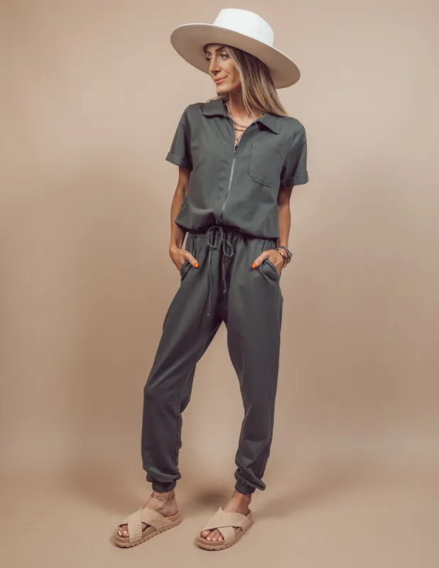 Melina Jumpsuit sold by Shop Stevie