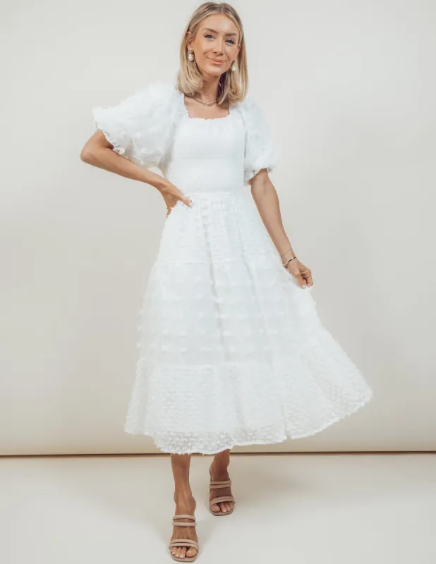 Gloria Textured Midi Dress *COMING SOON* sold by Shop Stevie