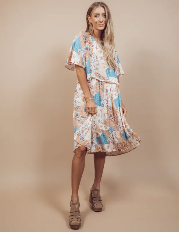 Ida Printed Dress sold by Shop Stevie