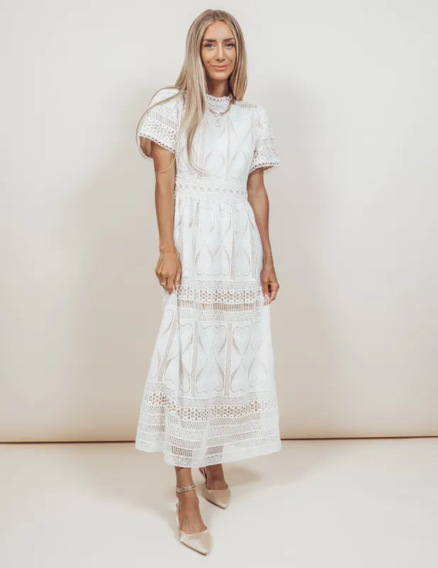 Kalani Lace Maxi Dress sold by Shop Stevie