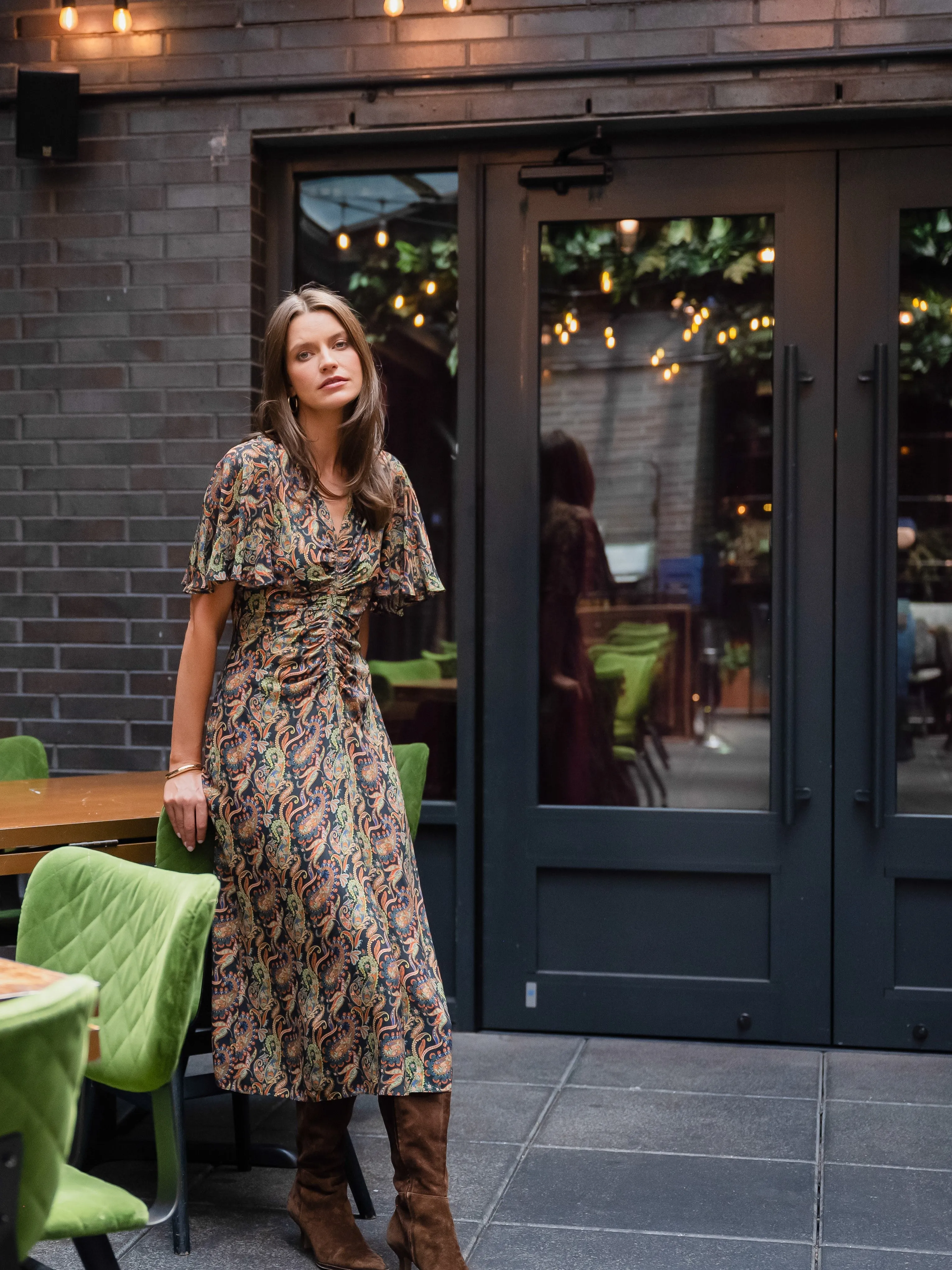 Drew Dress sold by Shoshanna product image thumbnail 4