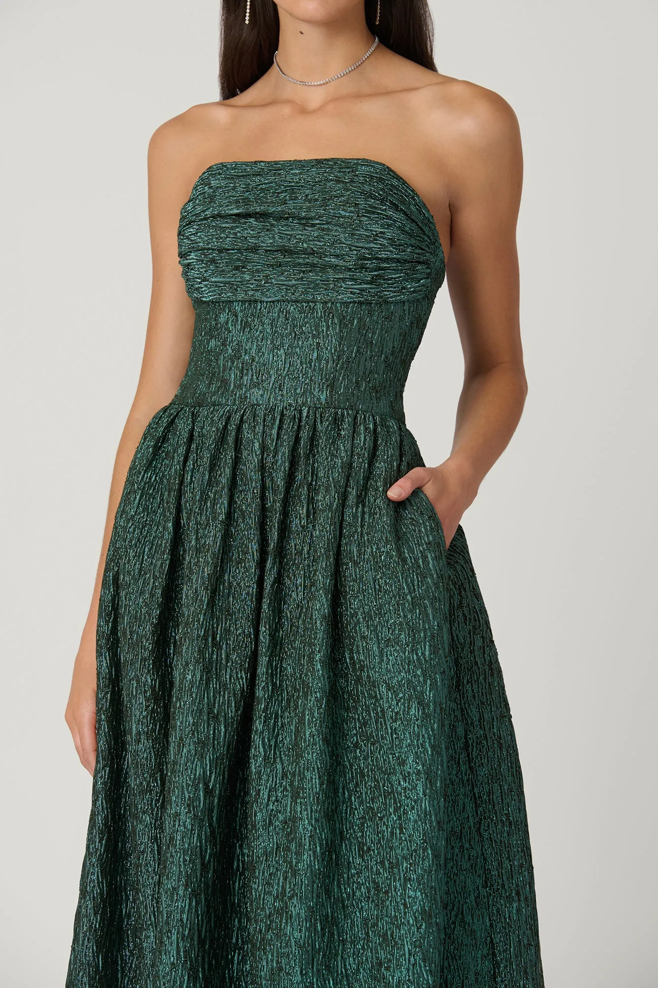 Midnight Lillia Dress sold by Shoshanna product image thumbnail 2