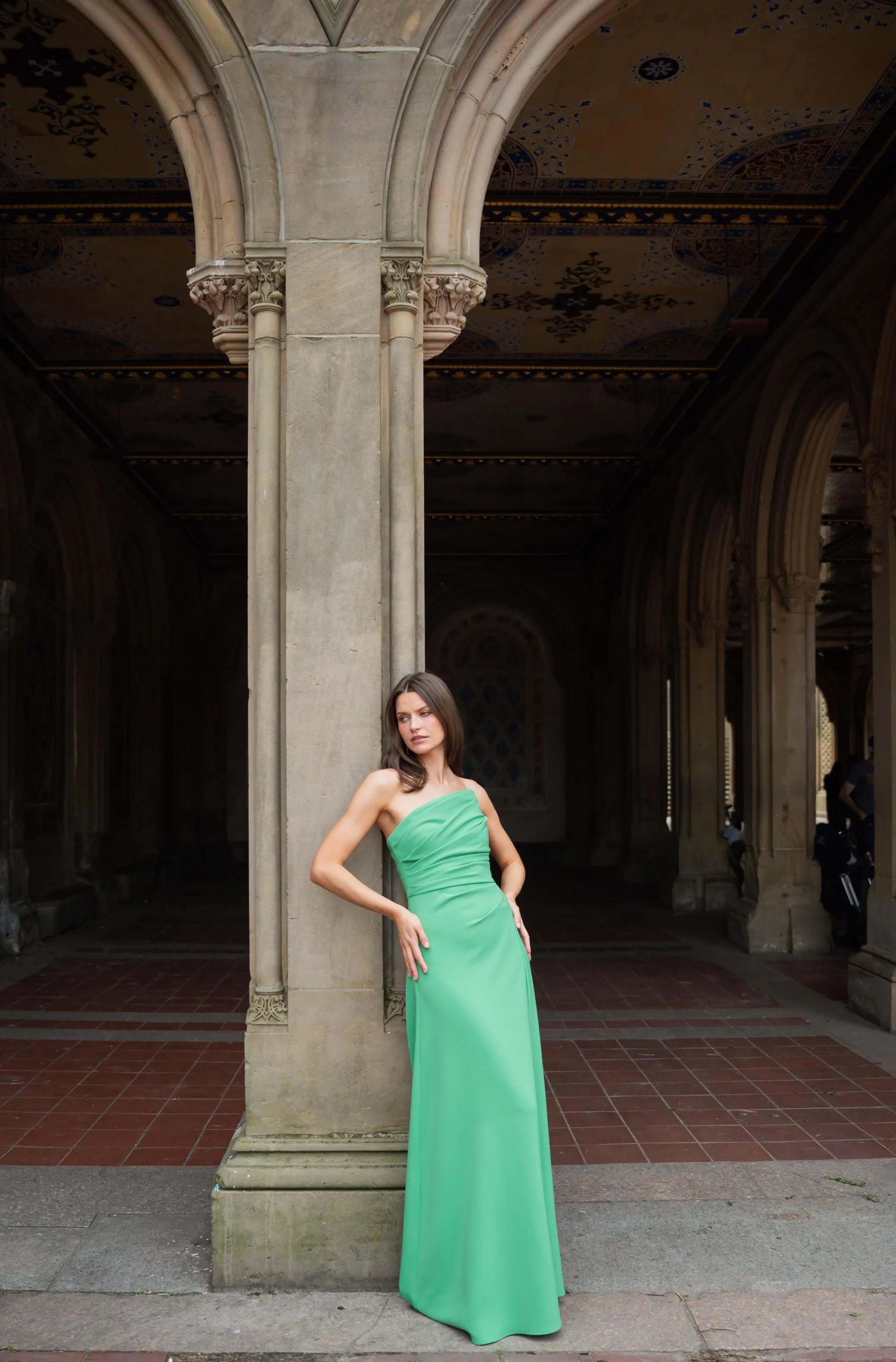 Midnight Vicki Dress sold by Shoshanna product image thumbnail 4