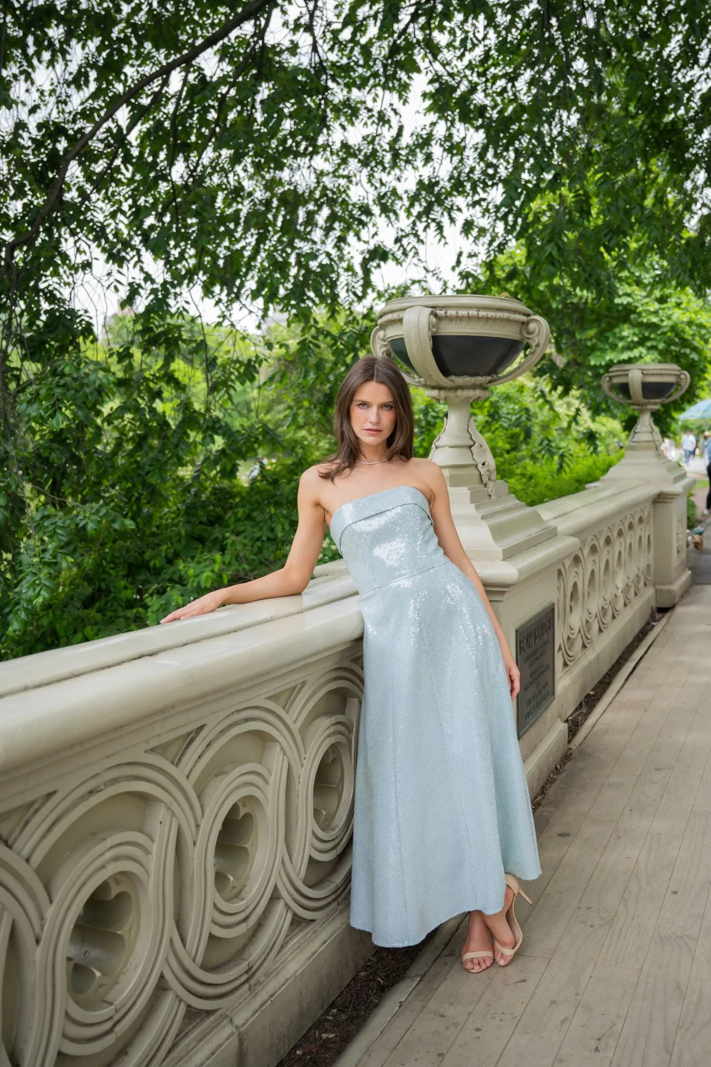 Midnight Kiara Dress sold by Shoshanna product image thumbnail 4