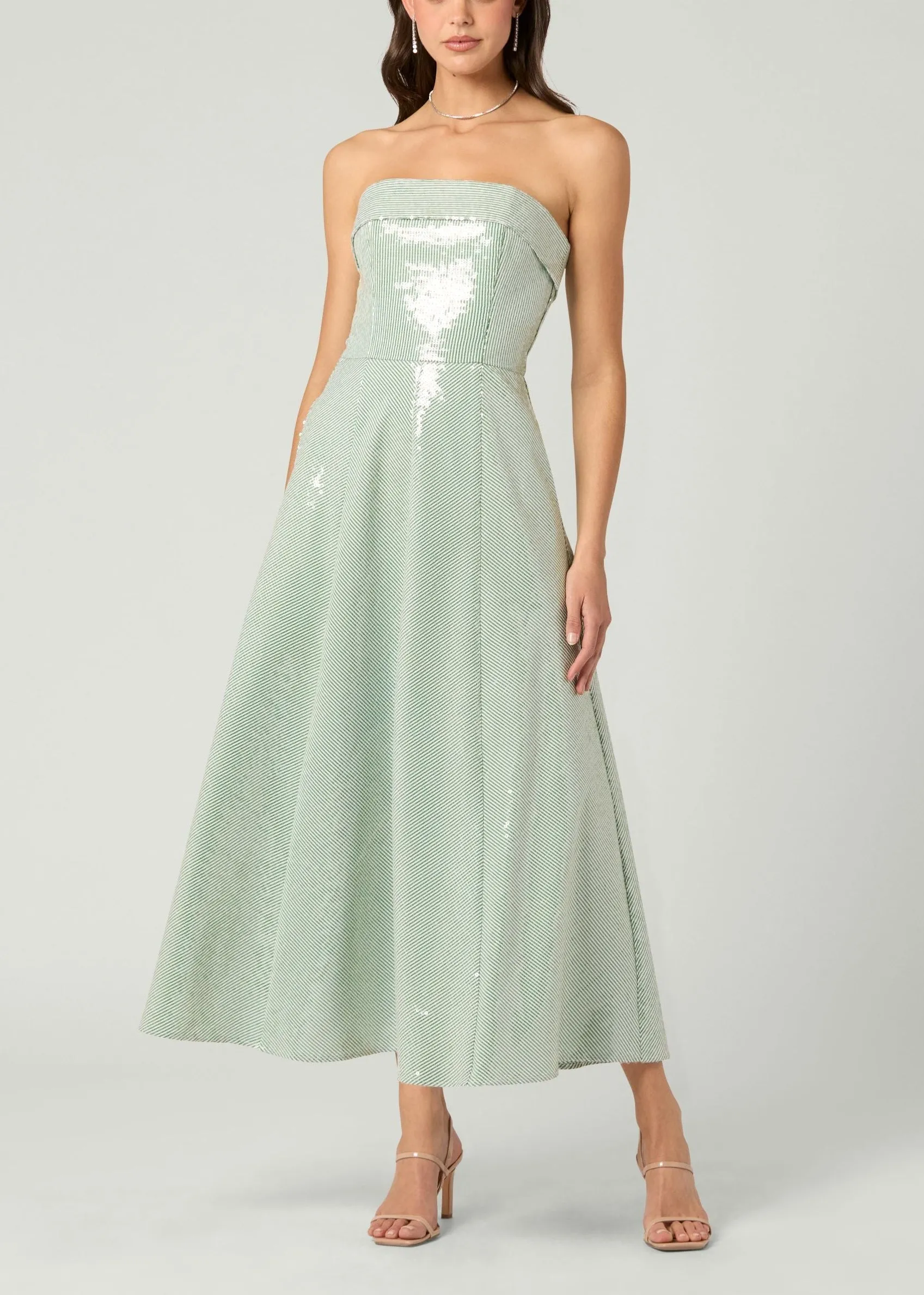 Midnight Kiara Dress sold by Shoshanna