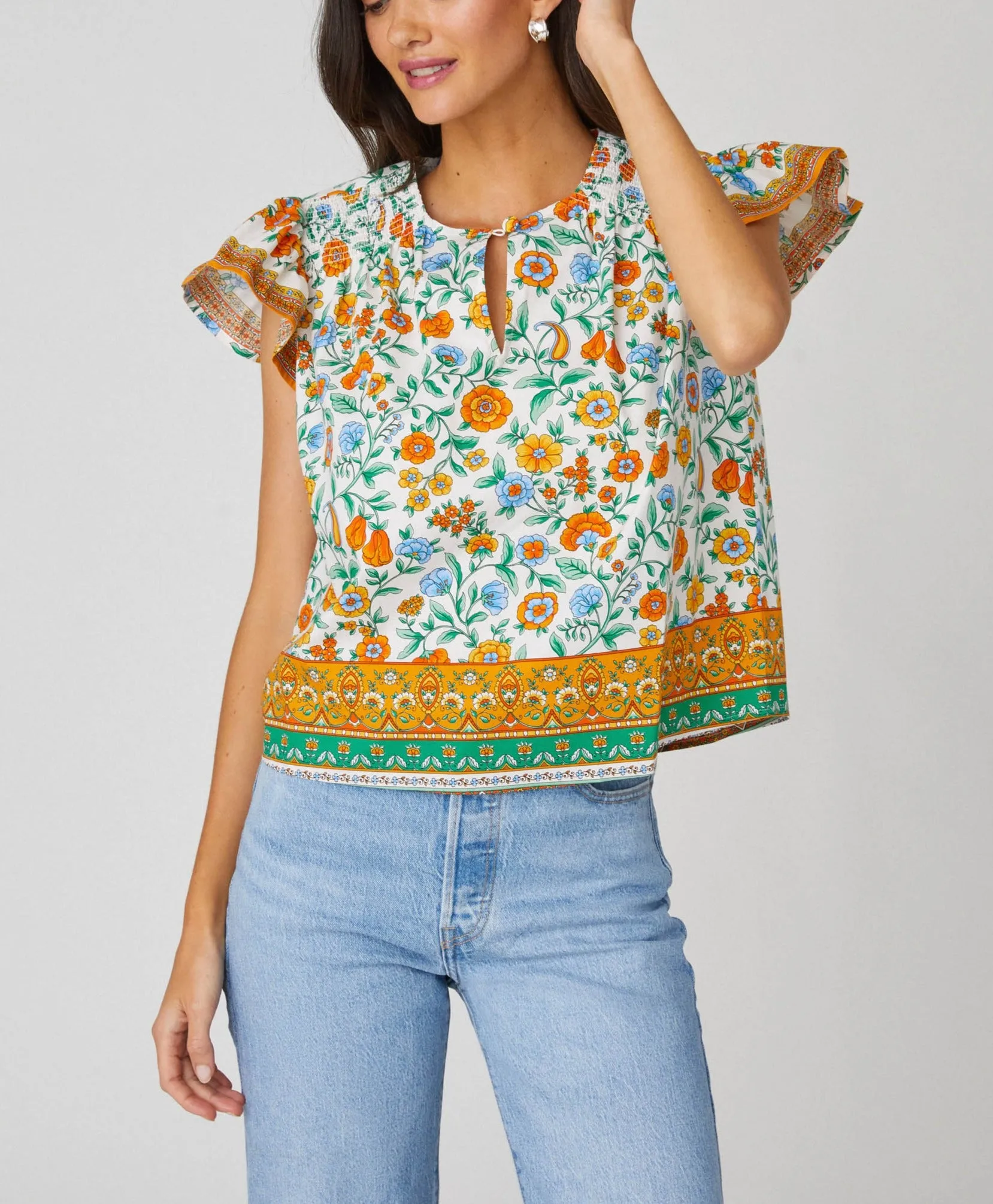 Paz Top sold by Shoshanna product image thumbnail 2