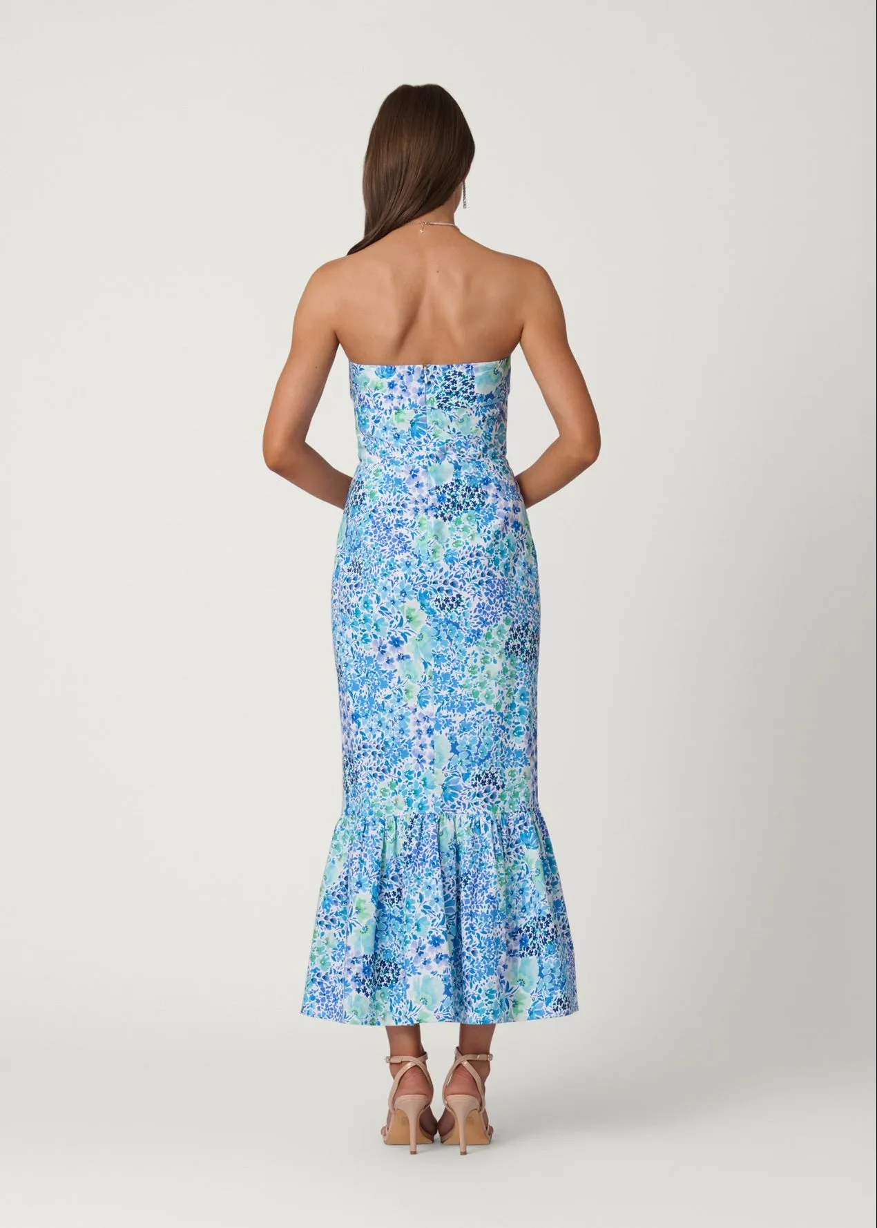 Midnight Wright Dress sold by Shoshanna product image thumbnail 3