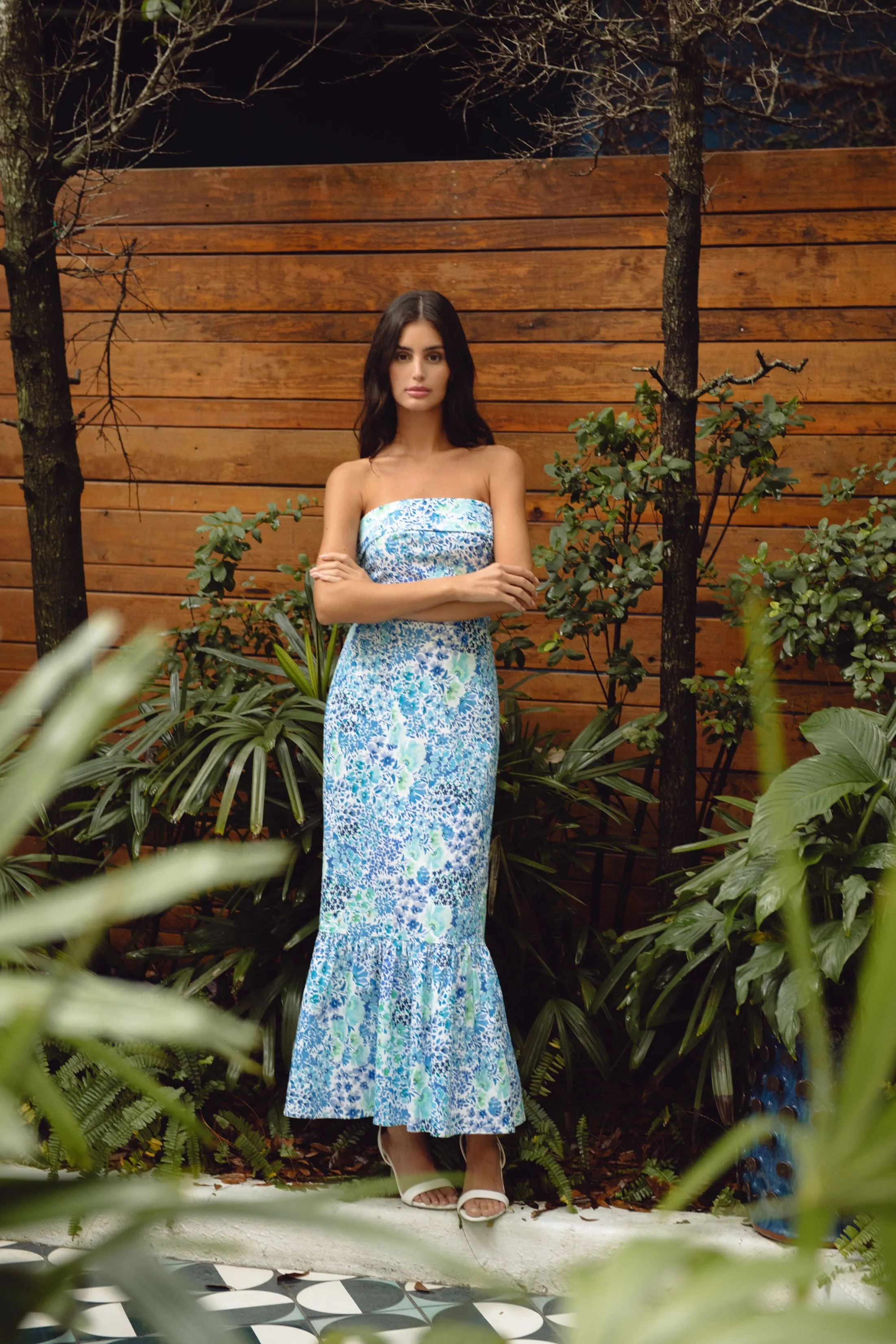 Midnight Wright Dress sold by Shoshanna product image thumbnail 4