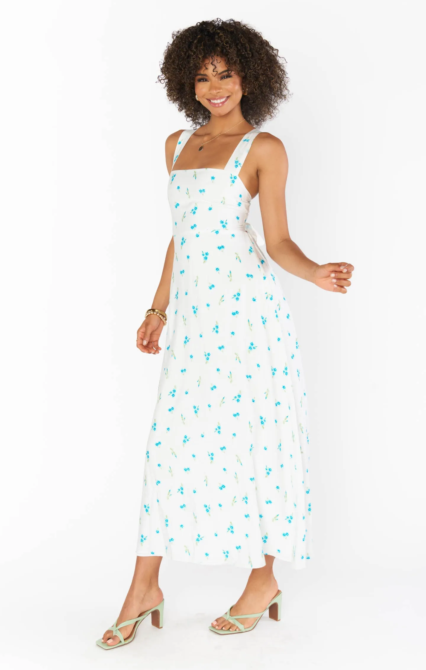 Marmont Midi Dress ~ Bluebell Ditsy sold by Show Me Your MuMu product image thumbnail 5