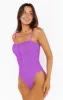 Boca Zip One Piece ~ Ultra Violet Scrunch sold by Show Me Your MuMu