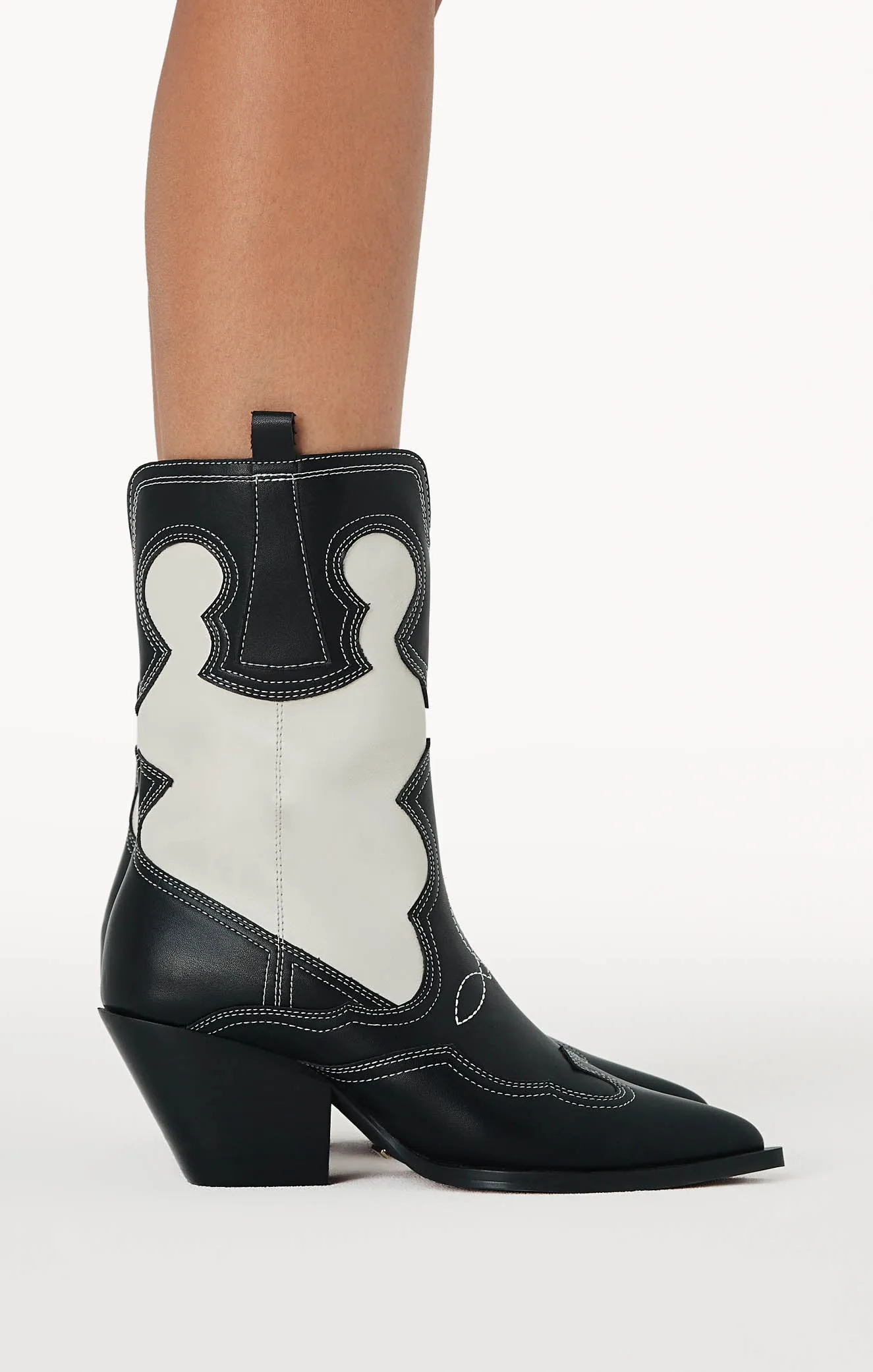 Billini Adriel Western Boot ~ Black/Ivory sold by Show Me Your MuMu product image thumbnail 2