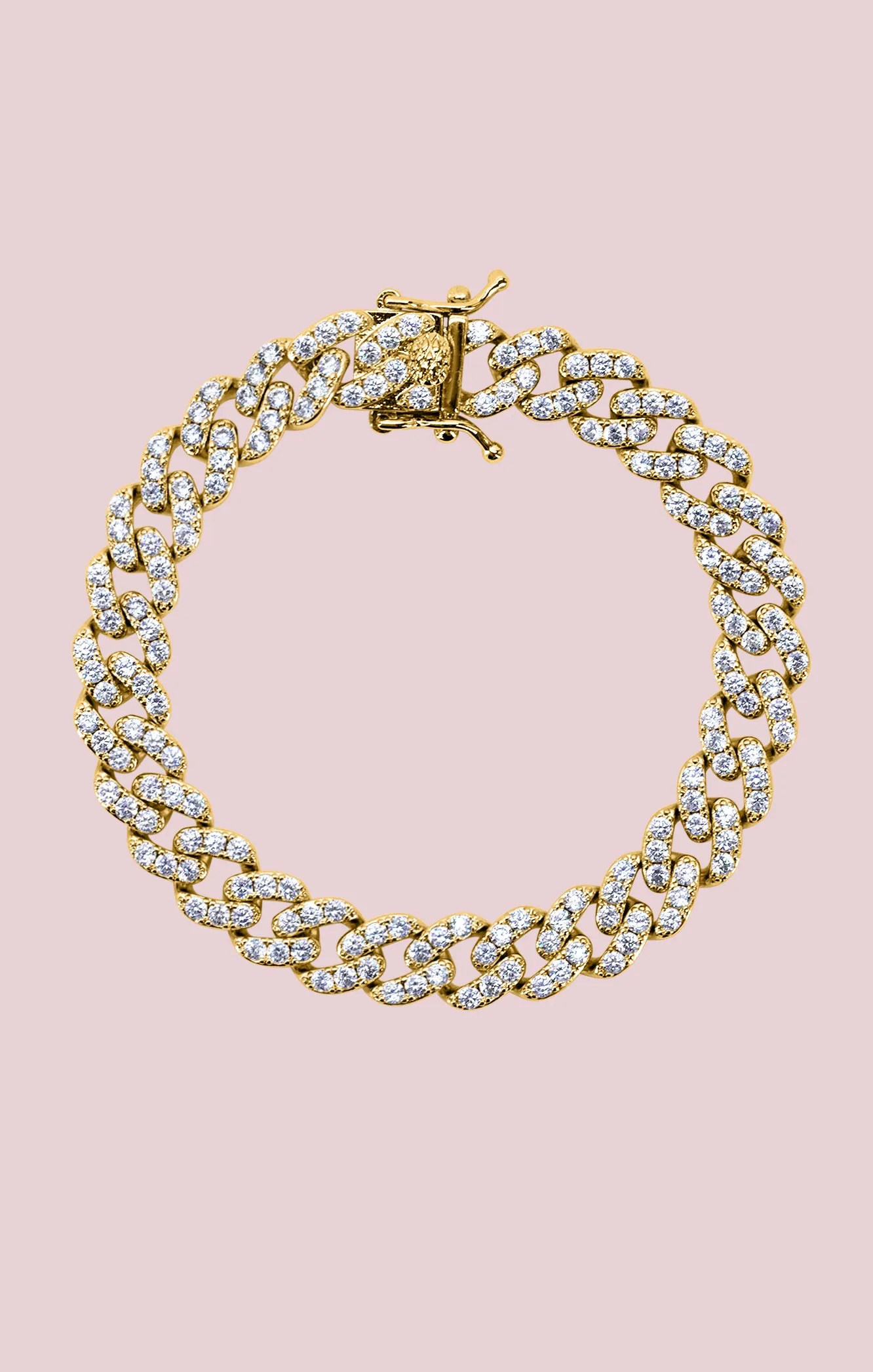 OMA The Label The Frosty Link Collection 9mm Bracelet ~ Gold sold by Show Me Your MuMu