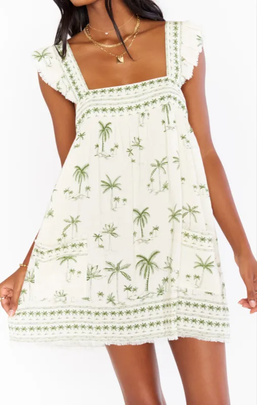 Suns Out Mini Dress ~ Ocean Drive Palm sold by Show Me Your MuMu