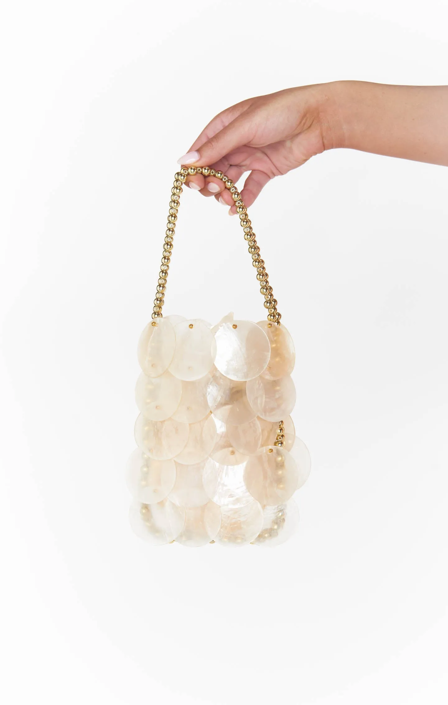 Becca Shell Bag ~ Ivory sold by Show Me Your MuMu product image thumbnail 3