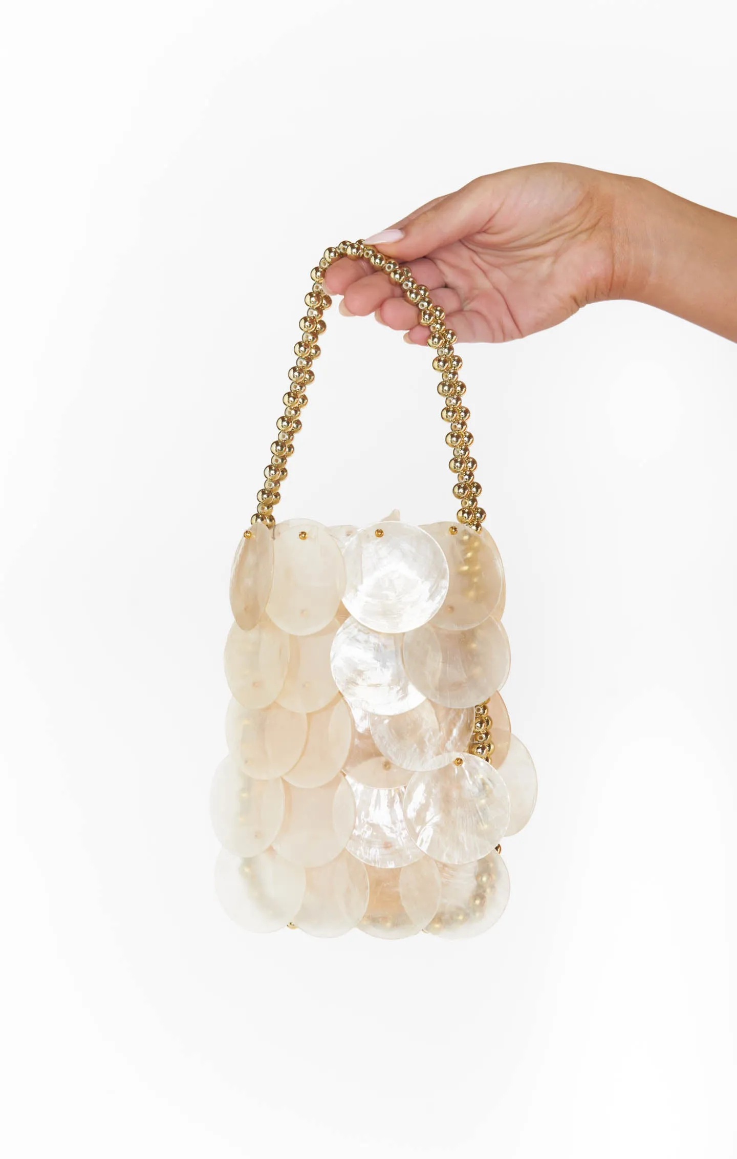 Becca Shell Bag ~ Ivory sold by Show Me Your MuMu