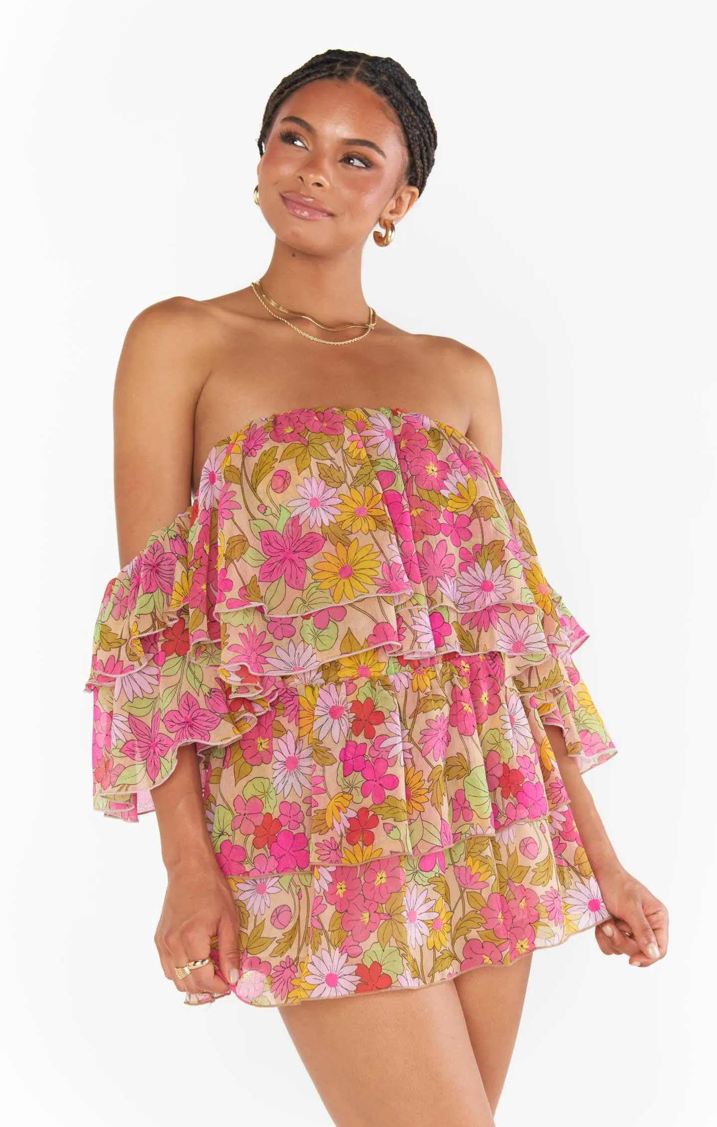 Aiden Mini Skort ~ Carnaby Floral sold by Show Me Your MuMu product image thumbnail 2