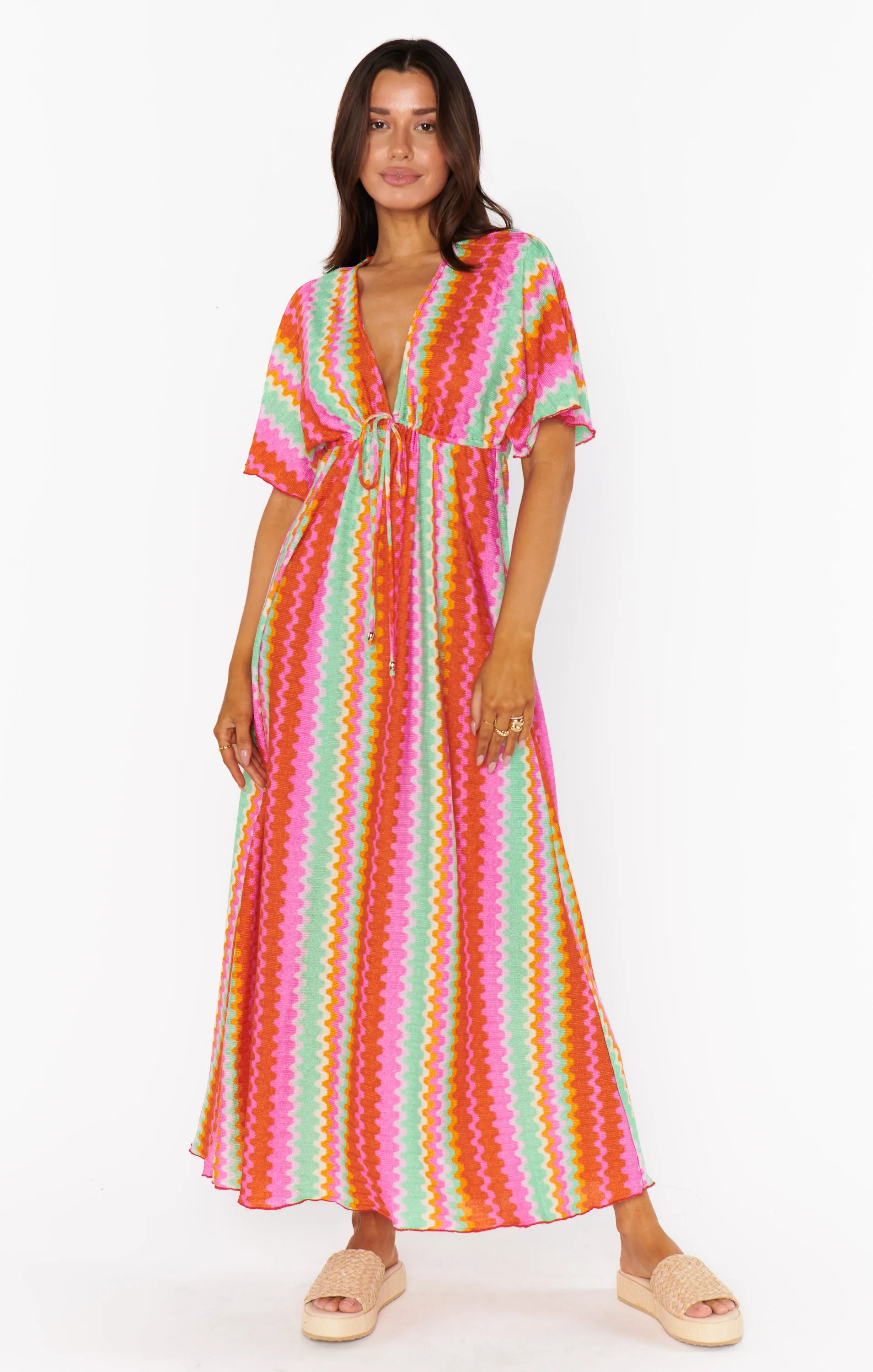 Kenzie Maxi Dress ~ Cabo Groovy Knit sold by Show Me Your MuMu product image thumbnail 3