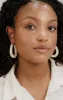 Ettika Pearl Wrapped Hoop Earrings ~ Pearl sold by Show Me Your MuMu