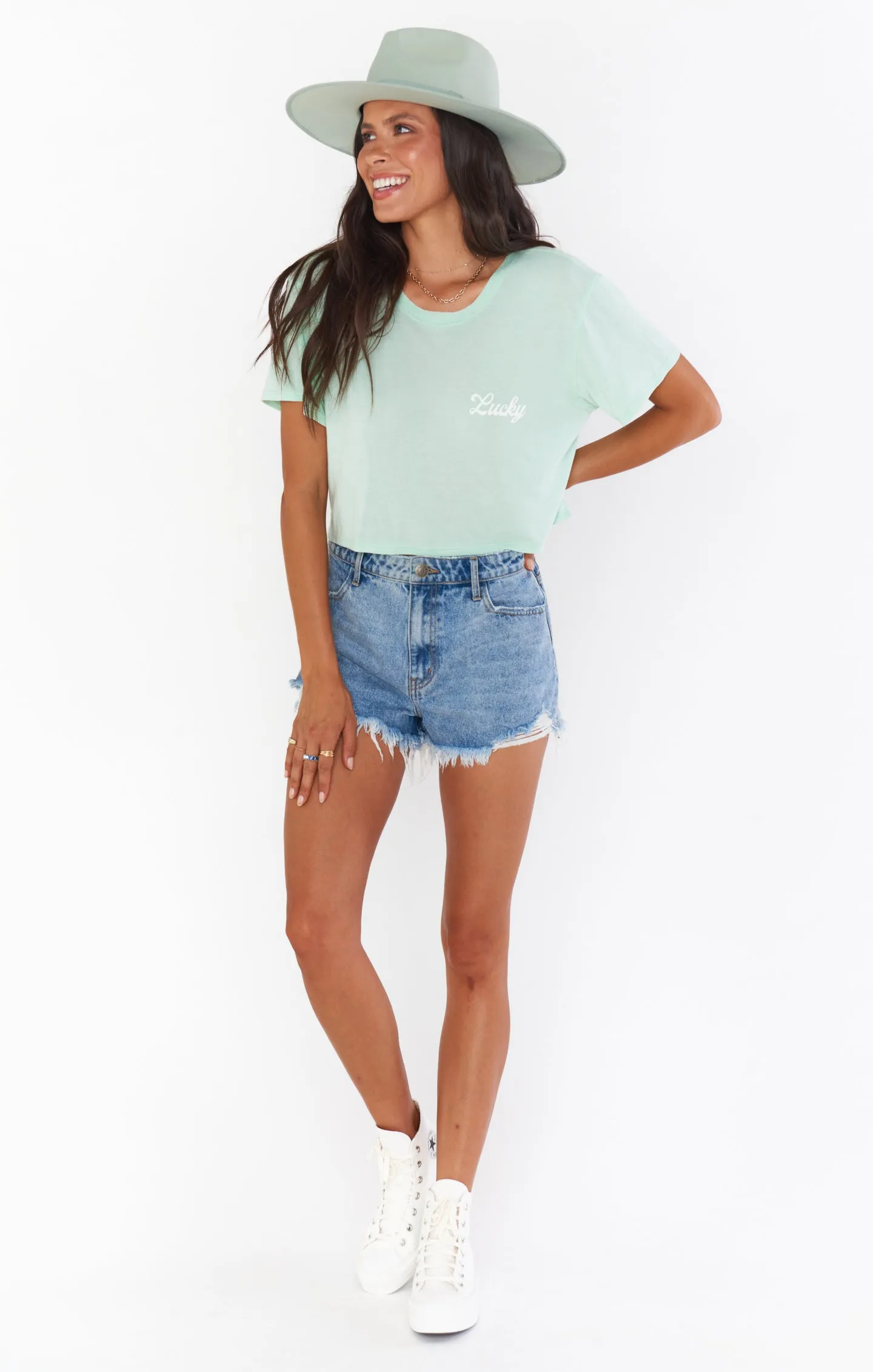 Hometown Tee ~ Lucky Graphic sold by Show Me Your MuMu product image thumbnail 4