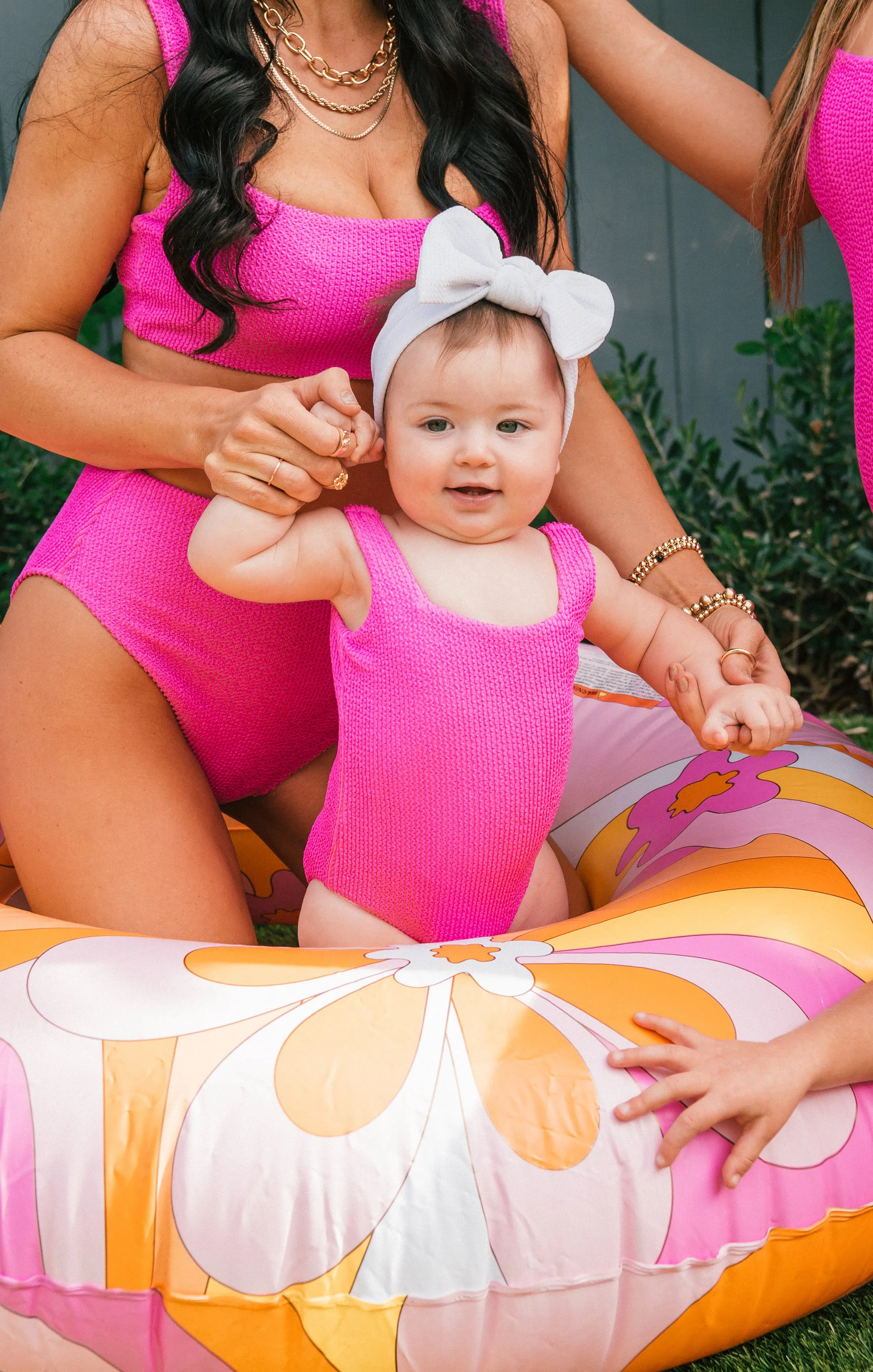 Coco One Piece ~ Hot Pink Scrunch sold by Show Me Your MuMu product image thumbnail 2