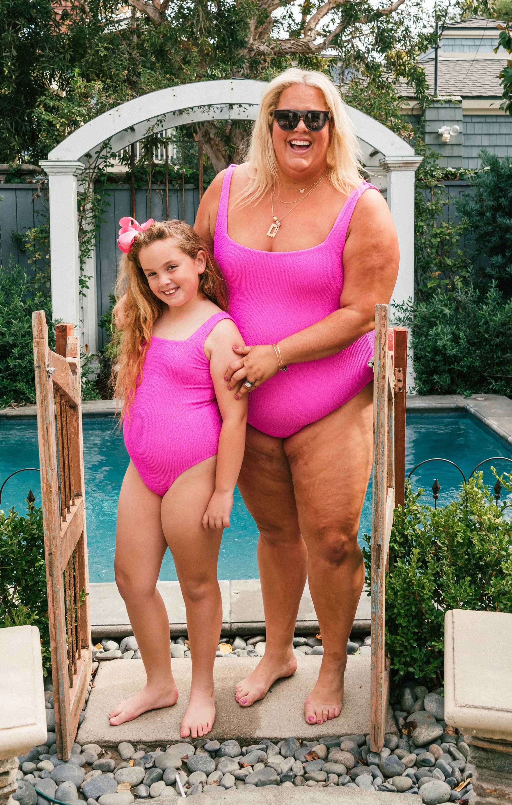 Coco One Piece ~ Hot Pink Scrunch sold by Show Me Your MuMu product image thumbnail 3