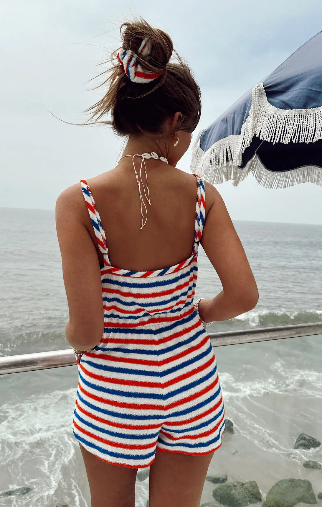 Rory Romper ~ Americana Terry sold by Show Me Your MuMu product image thumbnail 2