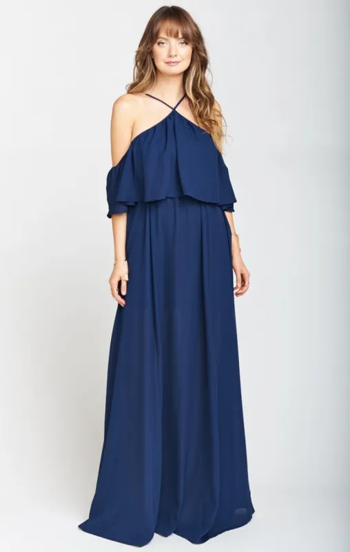 Rebecca Ruffle Maxi Dress sold by Show Me Your MuMu