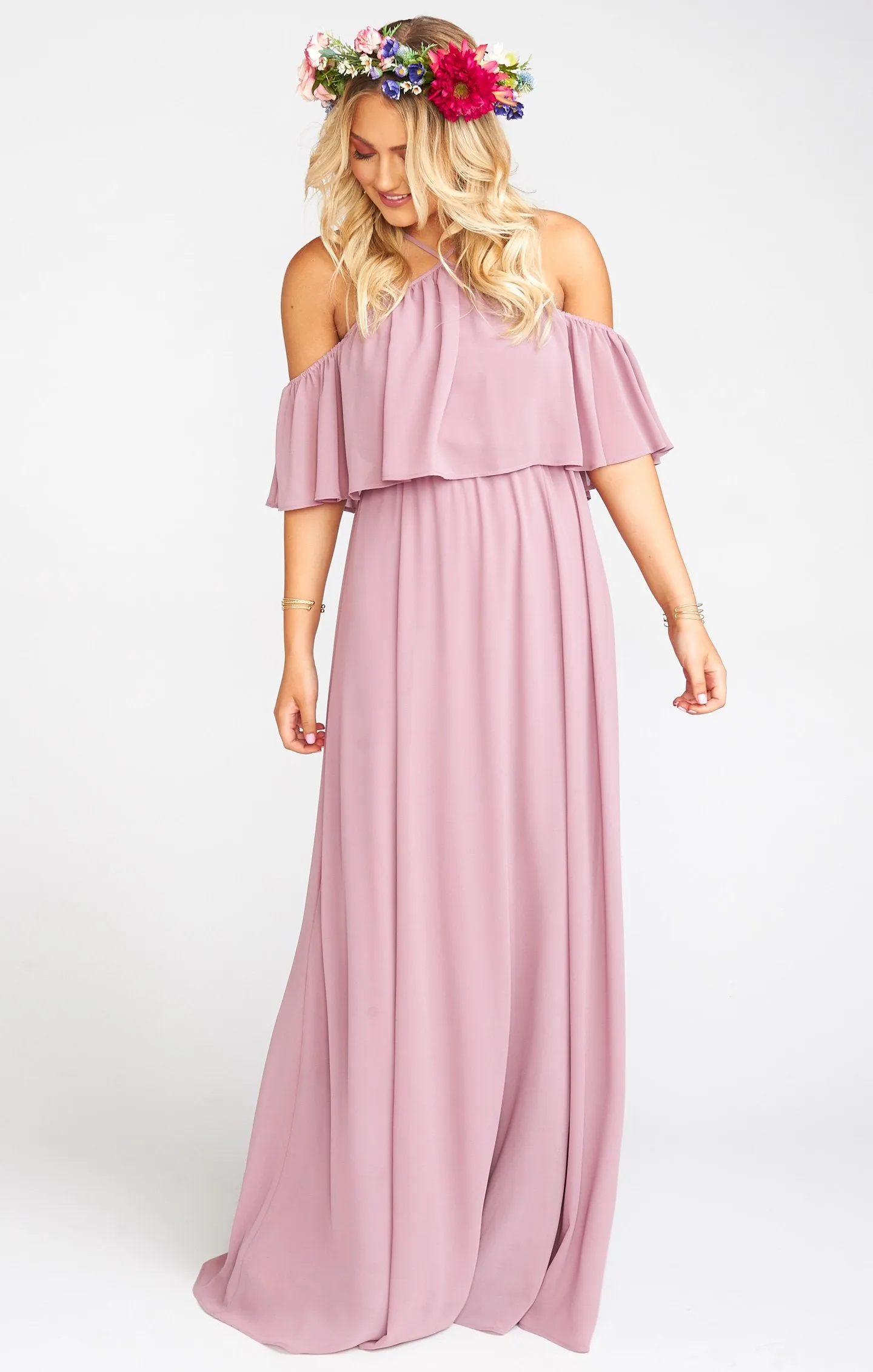Rebecca Ruffle Maxi Dress sold by Show Me Your MuMu product image thumbnail 5