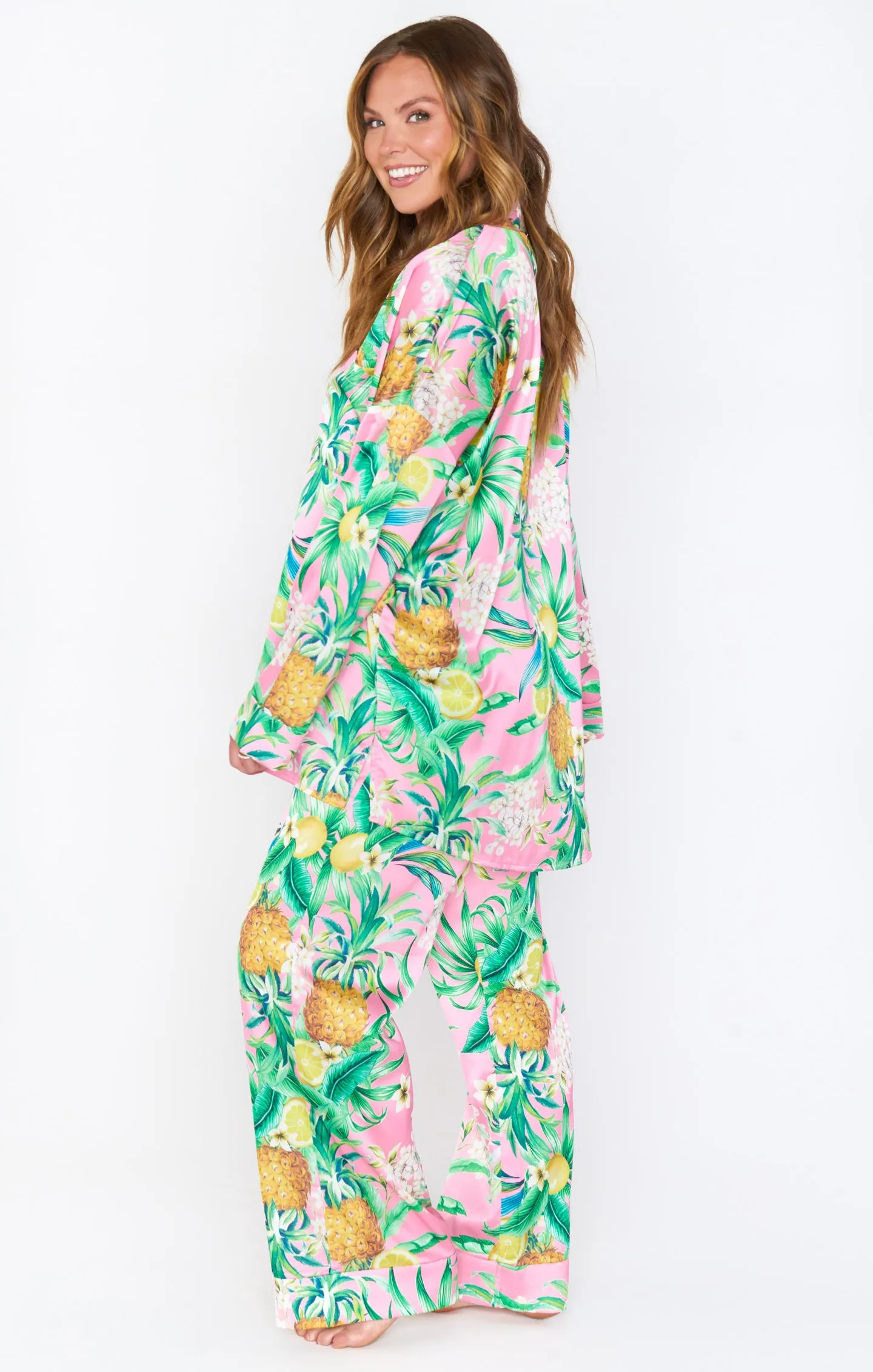Paradise PJ Set ~ Hannahs Pineapple Dream sold by Show Me Your MuMu product image thumbnail 3