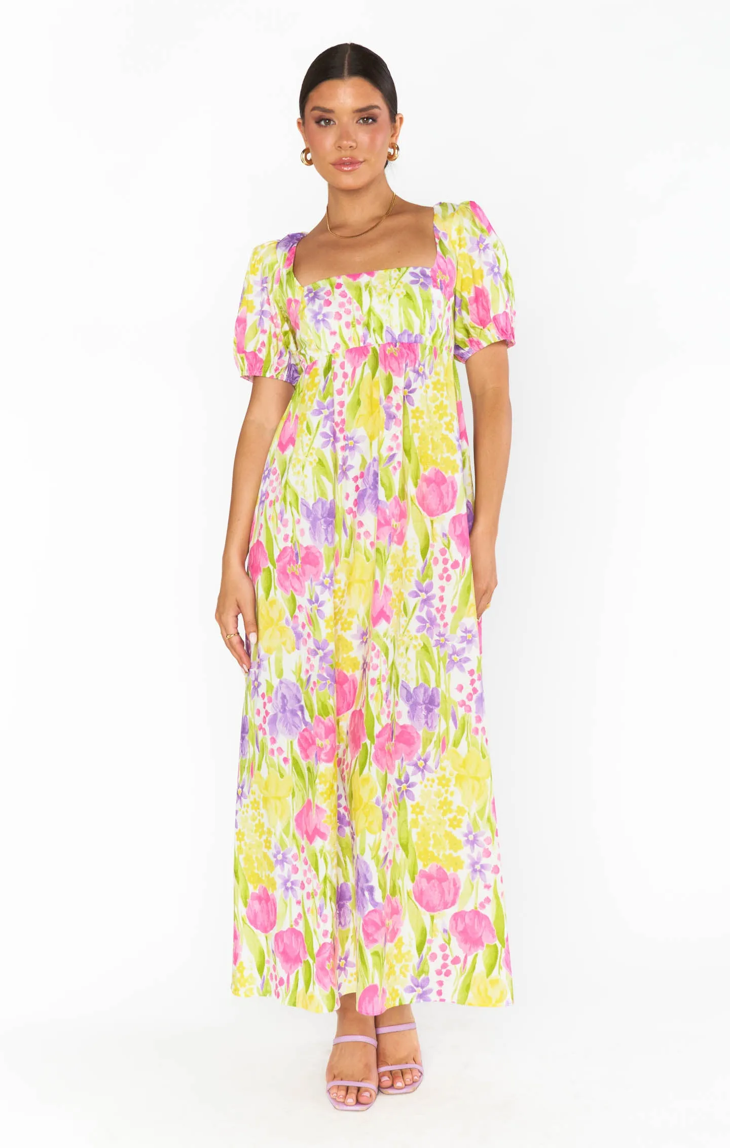 Smitten Midi Dress ~ Blooming Tulips sold by Show Me Your MuMu