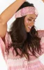 Imogen Headband ~ Pink Groovy Knit sold by Show Me Your MuMu
