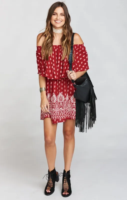 Rancho Mirage Lace Up Tunic sold by Show Me Your MuMu