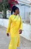 Calypso Midi Dress ~ Yellow Sequins sold by Show Me Your MuMu