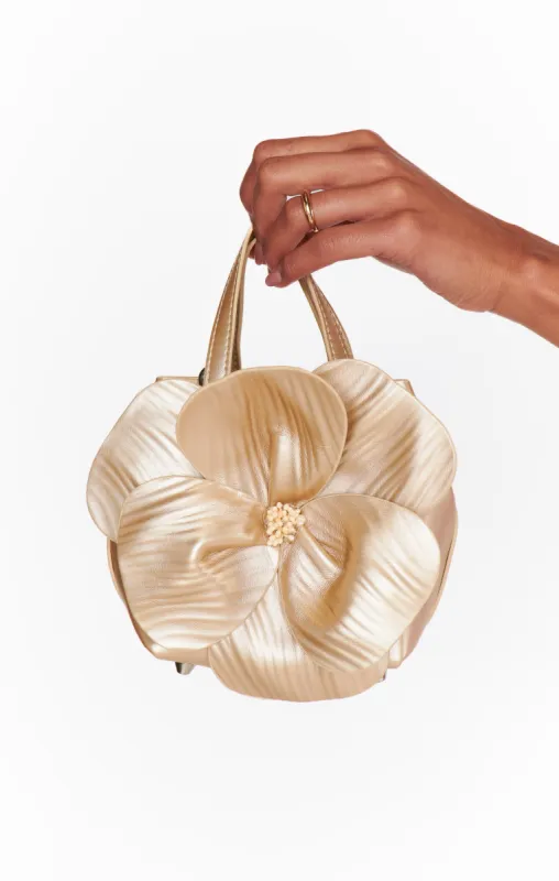 Peony Purse ~ Champagne sold by Show Me Your MuMu