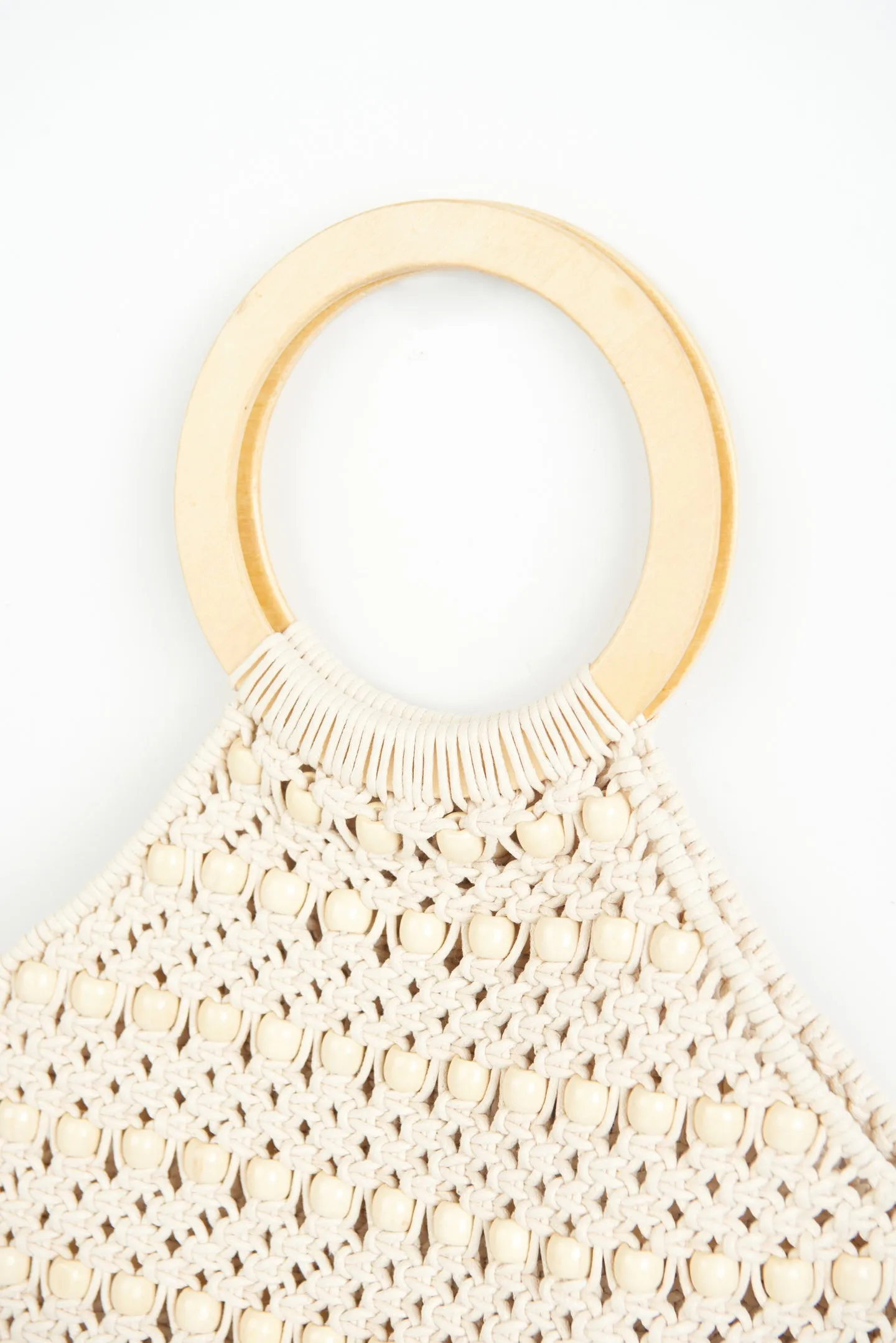 Jace Beaded Knit Bag ~ Ivory sold by Show Me Your MuMu product image thumbnail 4