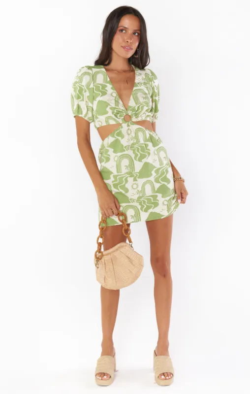 Jessa Mini Dress ~ Desert Sands sold by Show Me Your MuMu