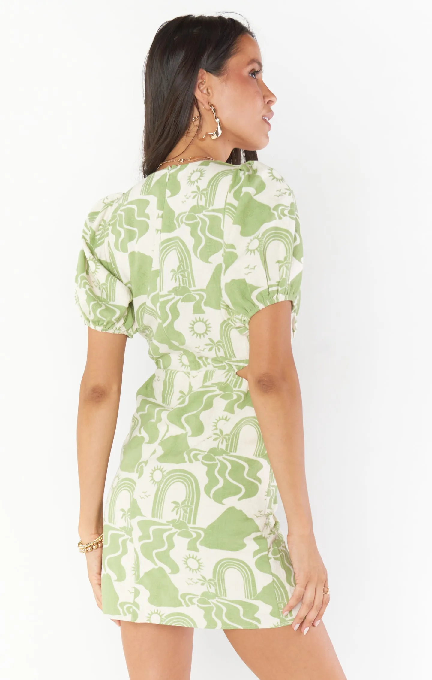 Jessa Mini Dress ~ Desert Sands sold by Show Me Your MuMu product image thumbnail 5