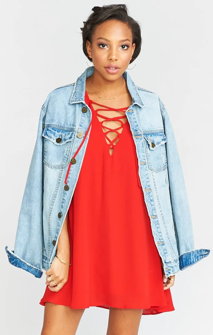 Kylie Lace Up Dress sold by Show Me Your MuMu product image thumbnail 2