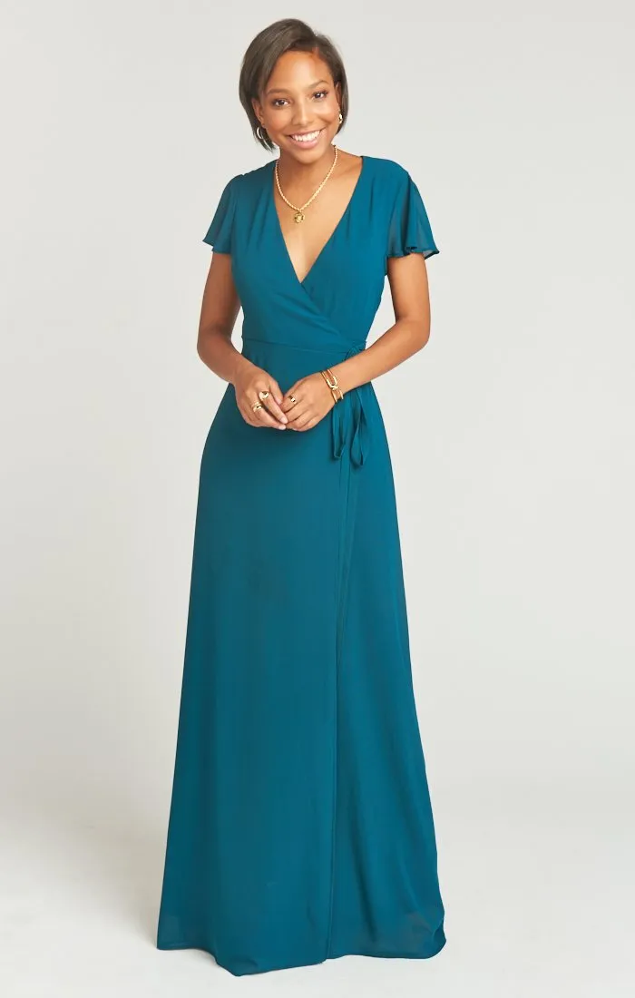 Noelle Wrap Dress sold by Show Me Your MuMu