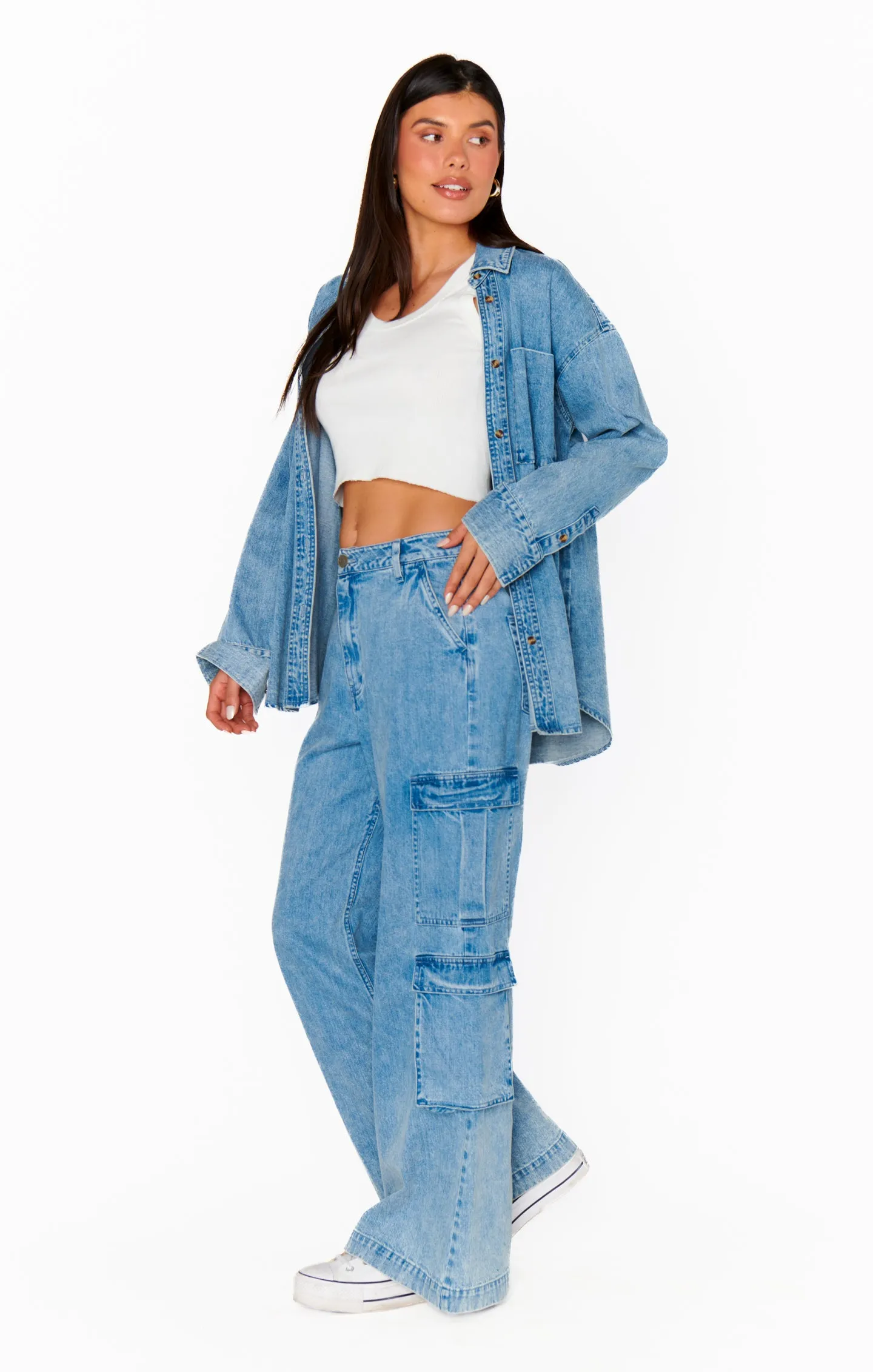 Mountain Button Down ~ Mountain Mist sold by Show Me Your MuMu product image thumbnail 5