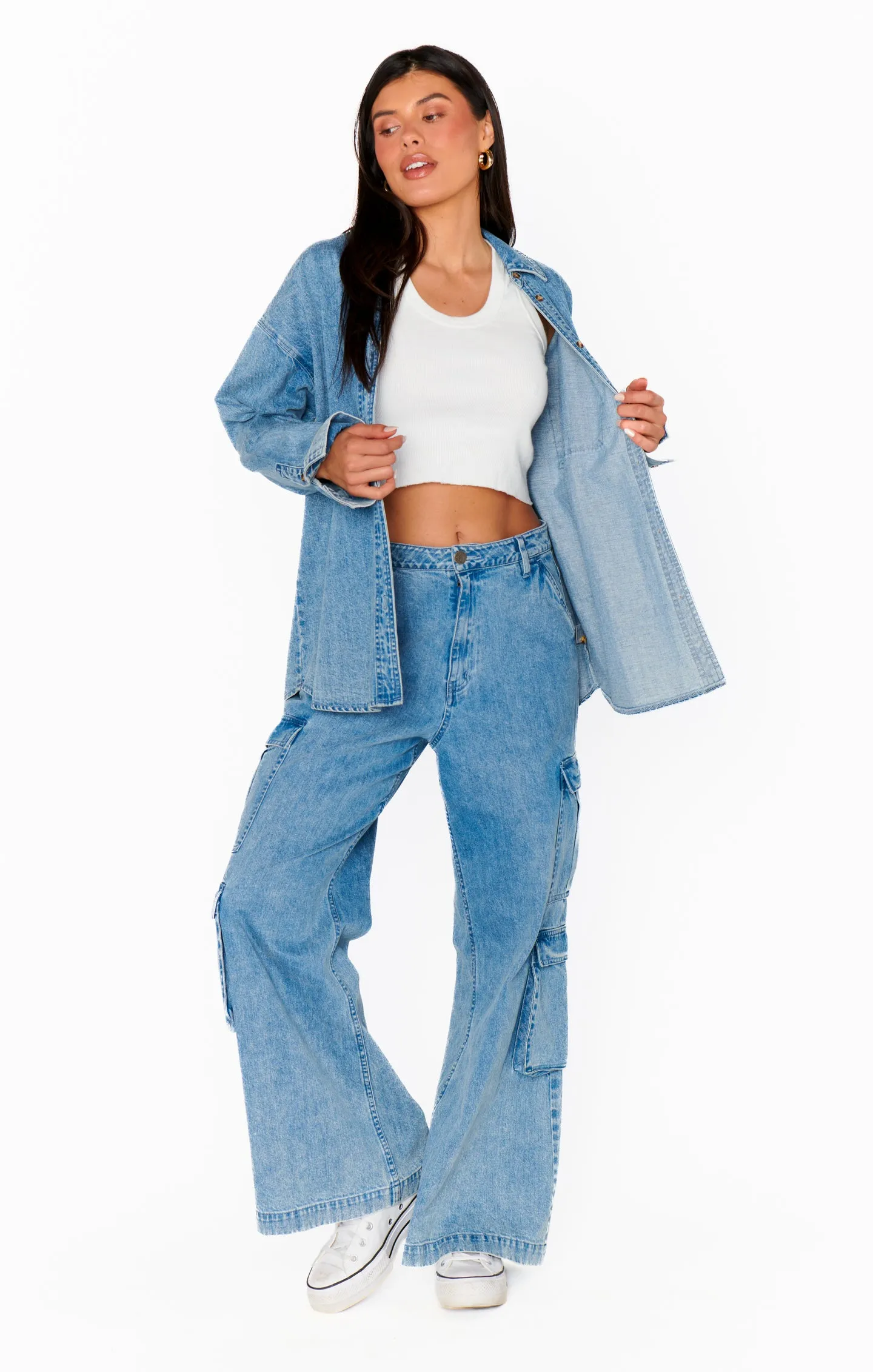 Mountain Button Down ~ Mountain Mist sold by Show Me Your MuMu product image thumbnail 4