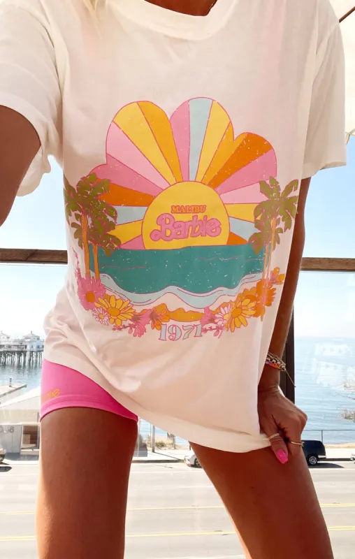 Point Dune Tee ~ Malibu Barbie™ Graphic sold by Show Me Your MuMu