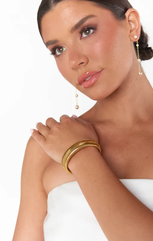 Bracha She's Golden Bracelet ~ Gold sold by Show Me Your MuMu