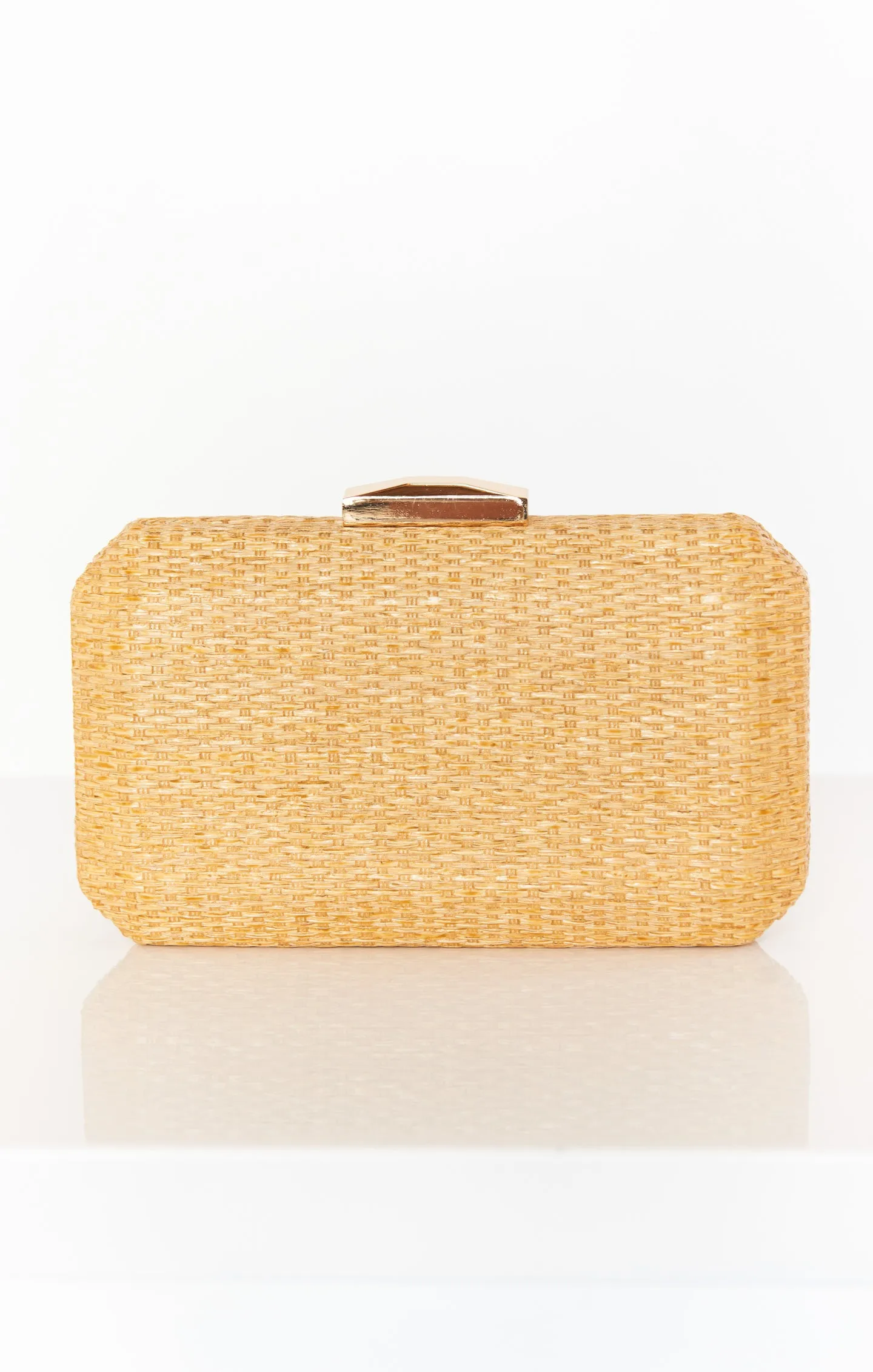 Norah Woven Clutch ~ Natural sold by Show Me Your MuMu product image thumbnail 2