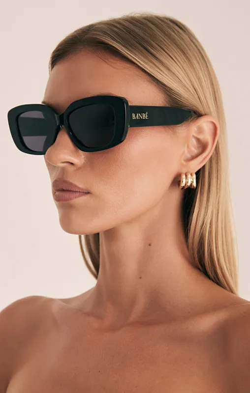 Banbé Eyewear The Illiana Sunglasses ~ Black sold by Show Me Your MuMu
