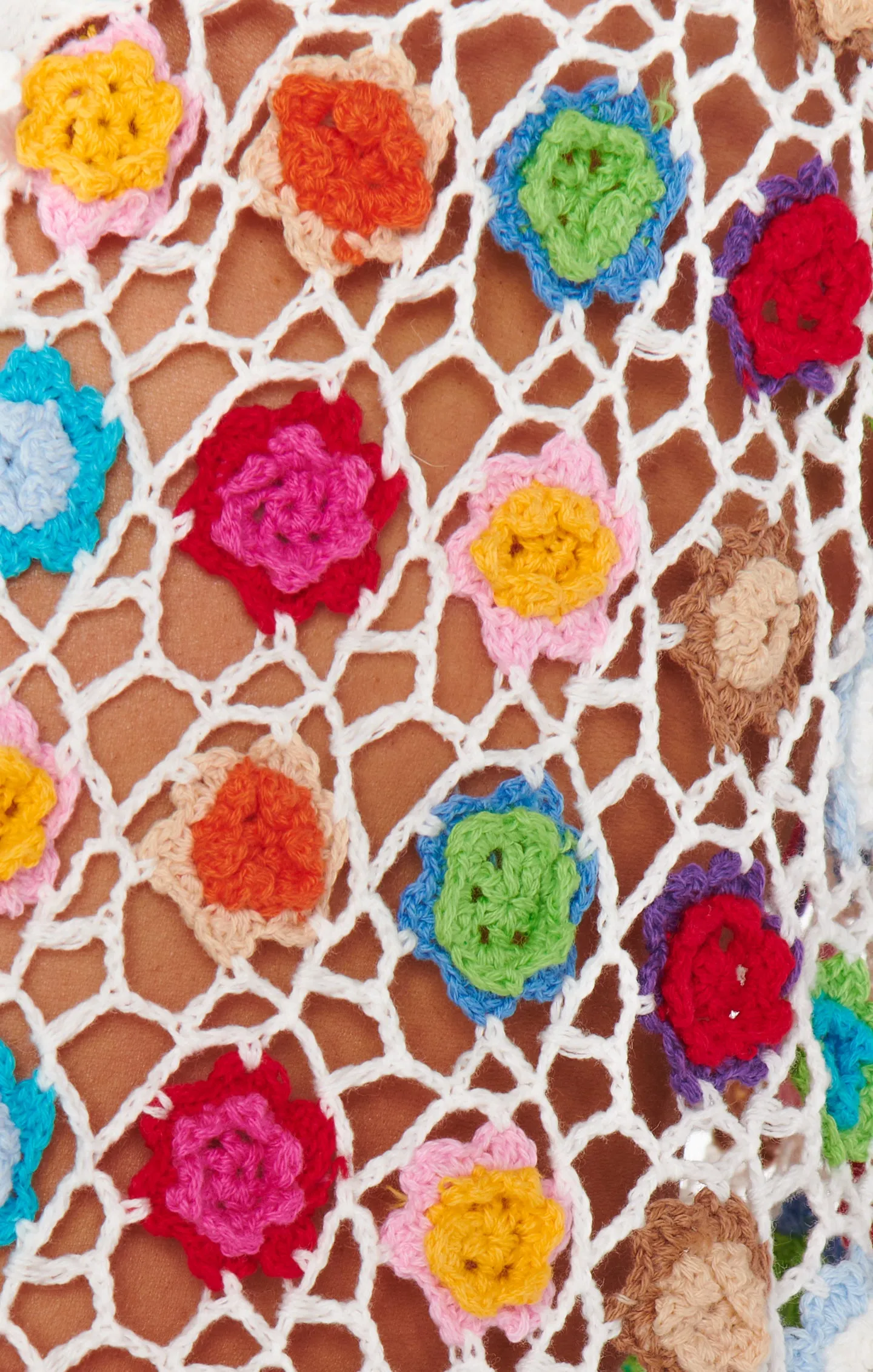 Vacay Mini Tank Coverup ~ 3D Floral Crochet sold by Show Me Your MuMu product image thumbnail 2