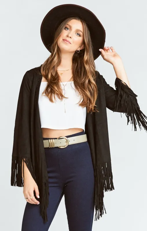 Marfa Fringe Jacket sold by Show Me Your MuMu