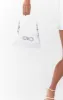 Serena Satin Bow Clutch ~ White sold by Show Me Your MuMu