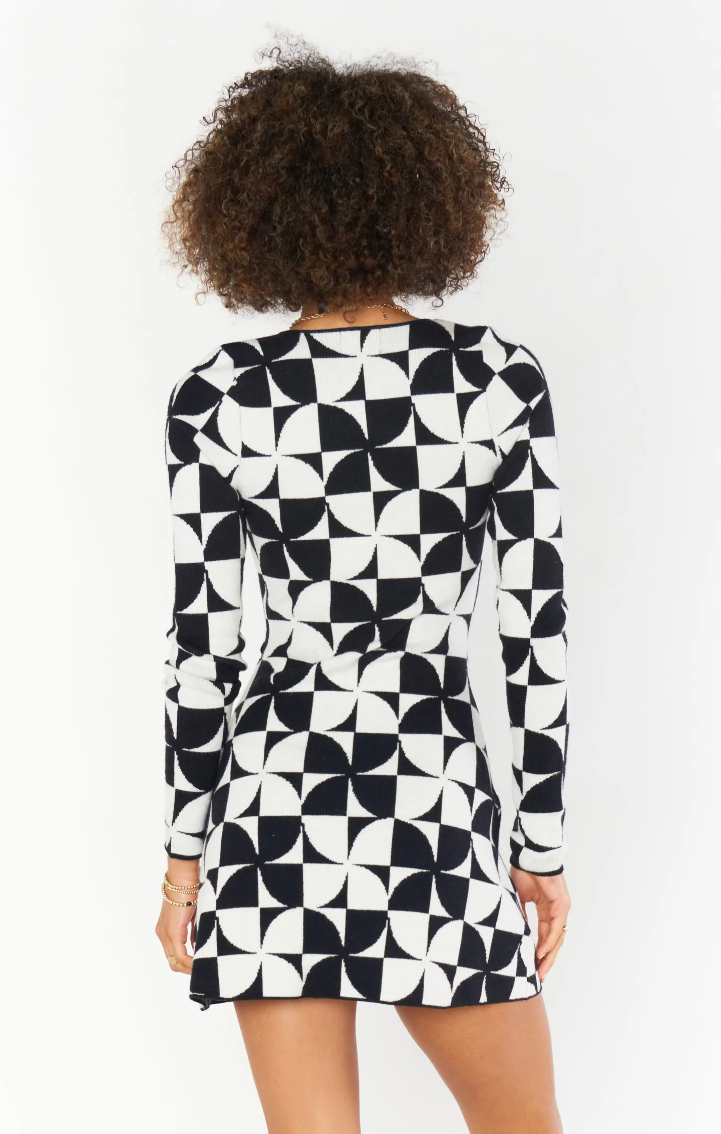 Twiggy Dress ~ Sixties Knit sold by Show Me Your MuMu product image thumbnail 5